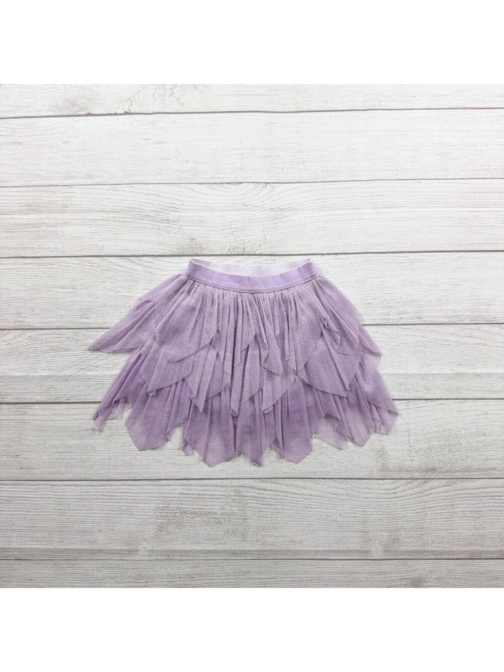 Afton Street Lavender Layer Tulle Skirt Tutu Elastic Waist Sparkle 12-18 Months